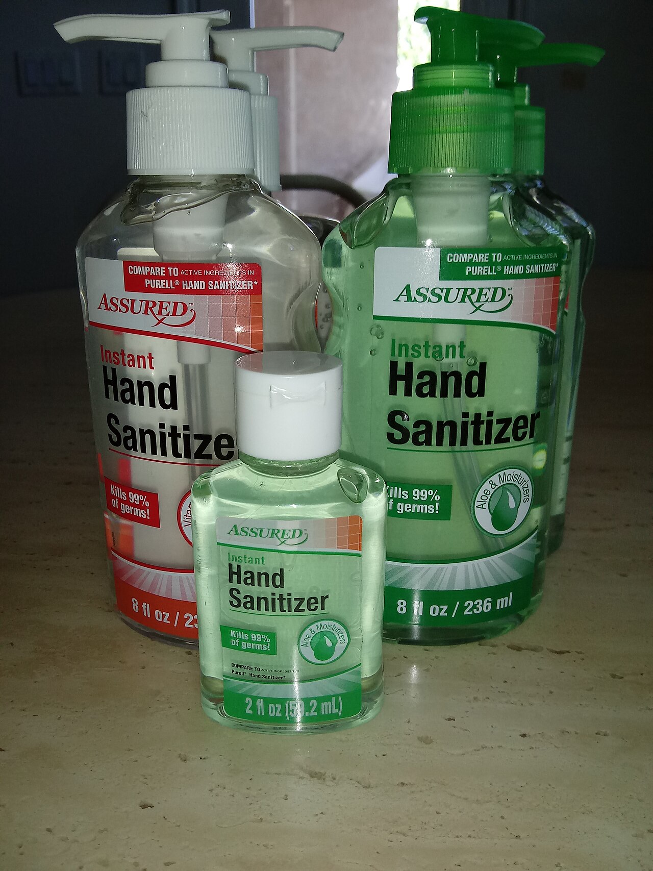 Hand sanitizer