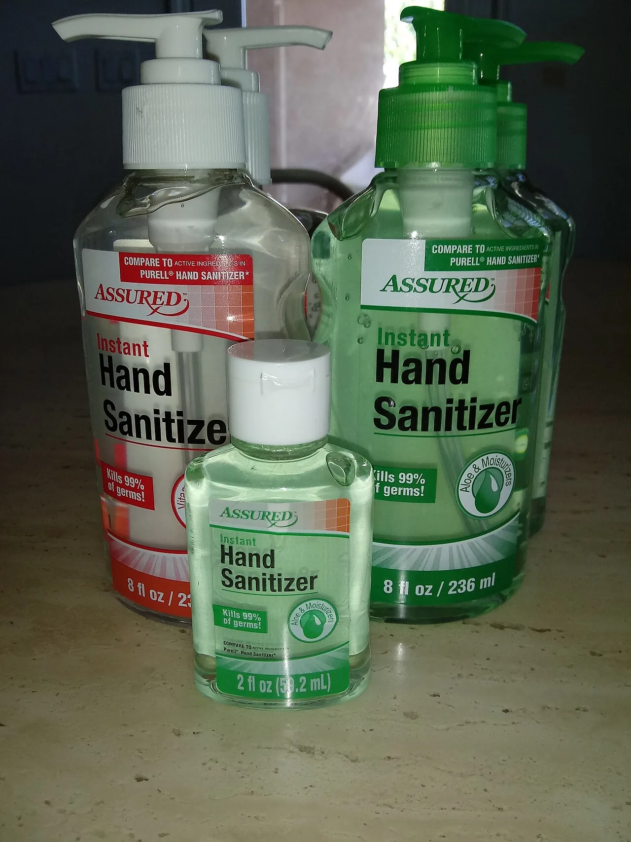Hand sanitizer