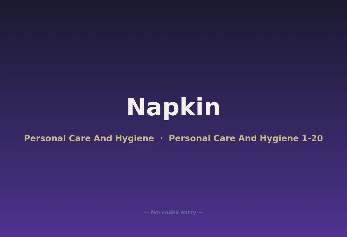 Napkin